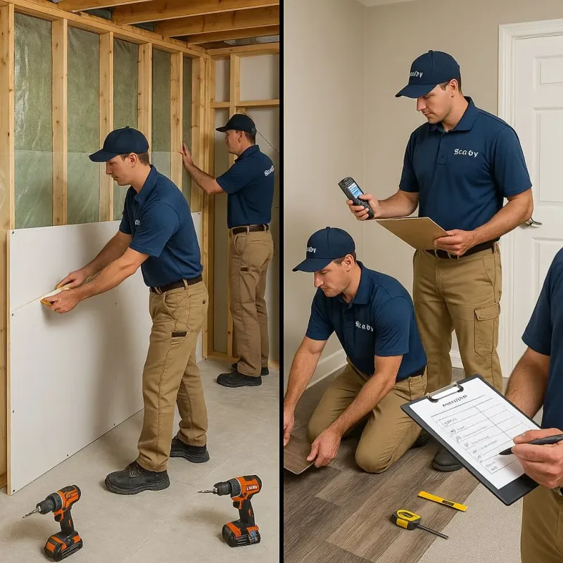Repairs and Reconstruction process in Chemung County, NY